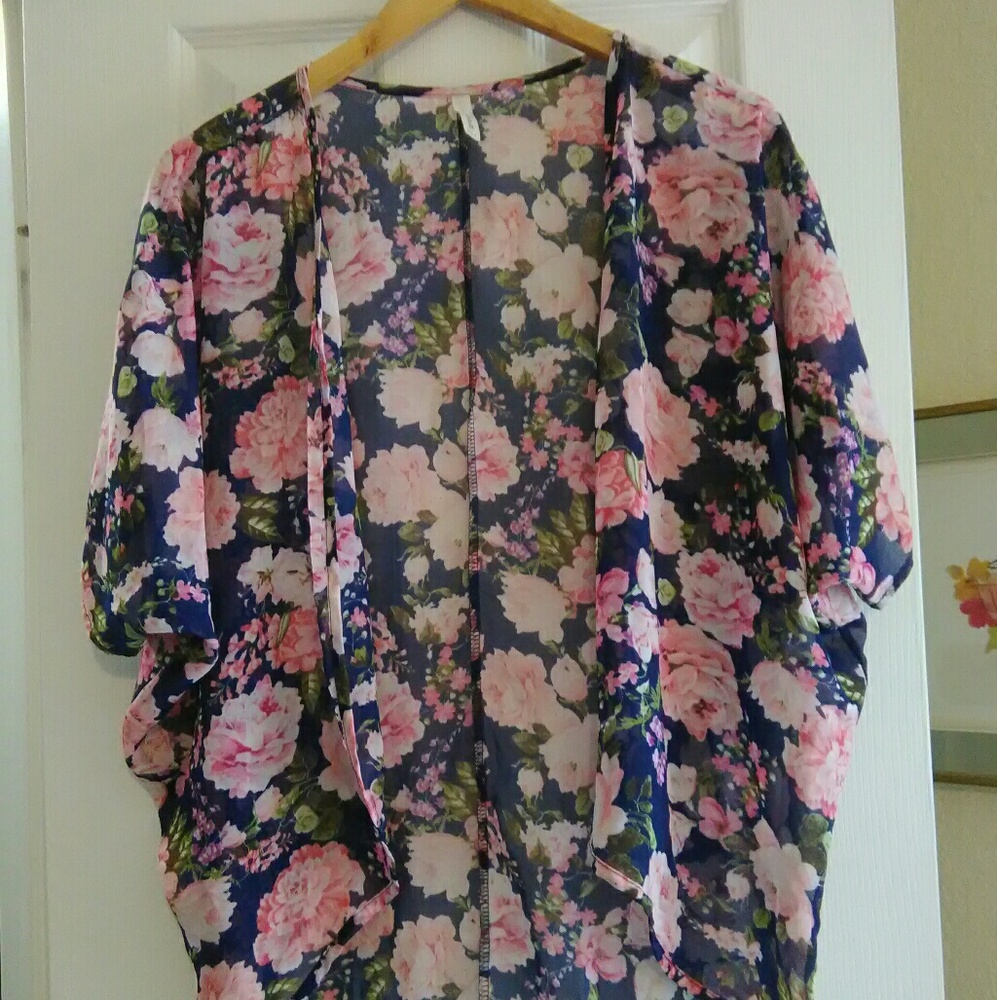 Floral cardigan